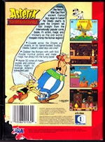 Sega Genesis Asterix and the Great Rescue Back CoverThumbnail